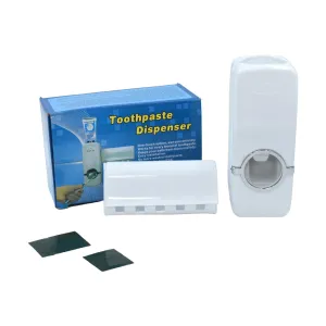 0174A Hands Free Wall Mounted Plastic Dust Proof Automatic Toothpaste Dispenser