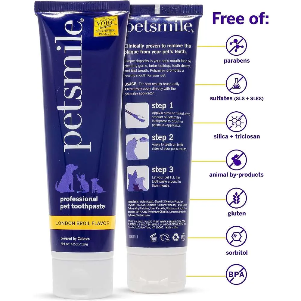 10% OFF: Petsmile Professional Rotisserie Chicken Flavour Toothpaste For Cats & Dogs 4.2oz