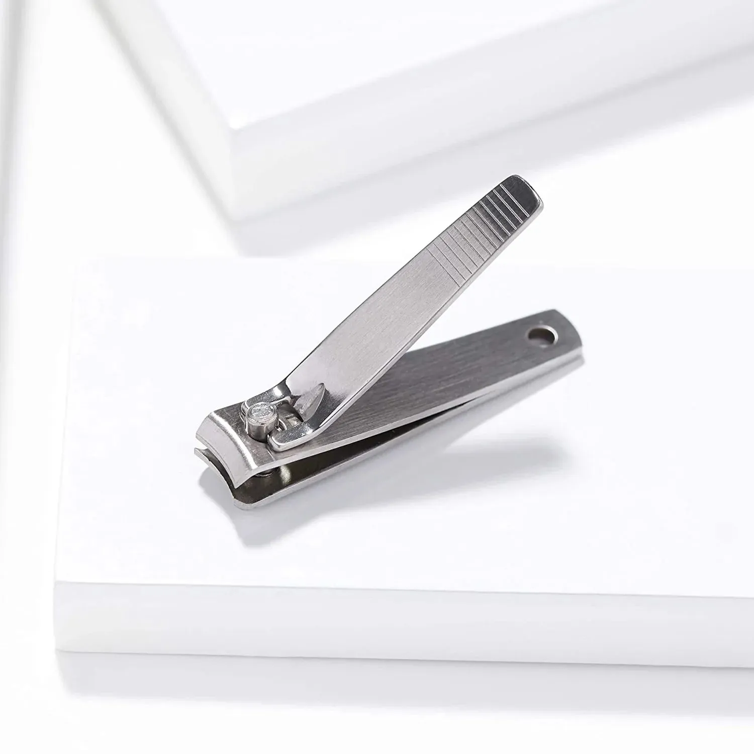 1267 Stainless Steel Nail Cutter - Smooth Curvy Edges to Fit in The Natural Curves of Your Nails ( 1 pcs )