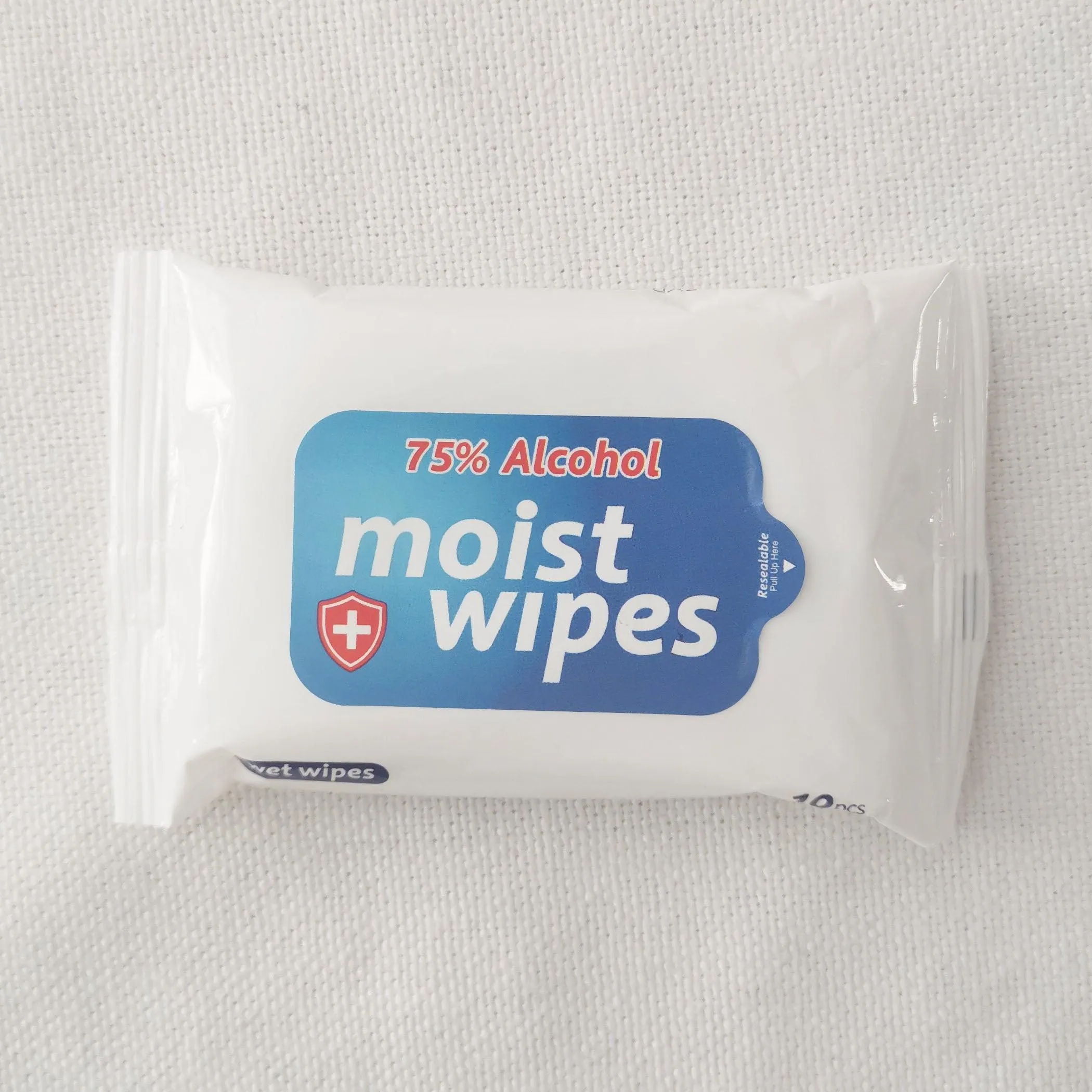 75% Ethanol Alcohol Wipes (10/pouch)