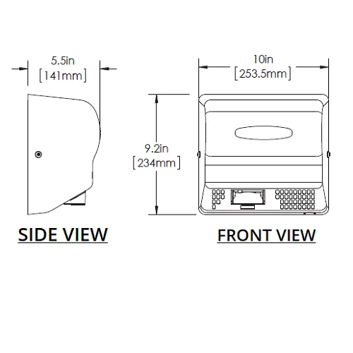 AMERICAN DRYER® CPC9 eXtremeAir® ***DISCONTINUED*** No Longer Available - Please see AMERICAN DRYER® GXT9 eXtremeAir®