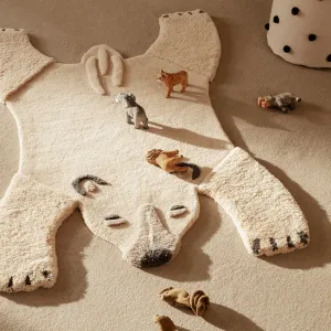 Animal Tufted Rug Polar Bear