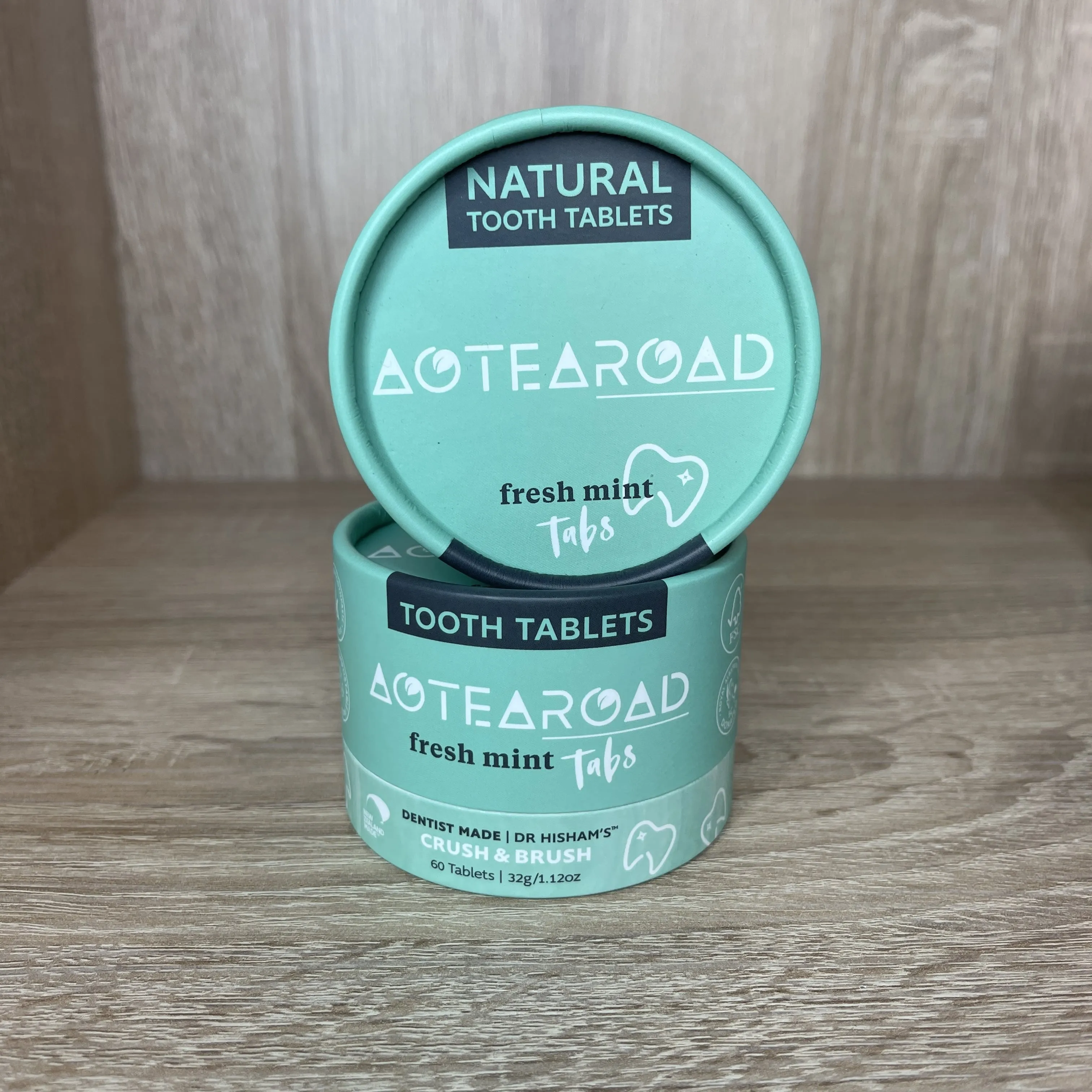 Aotearoad Natural Tooth Tablets - Fresh Mint