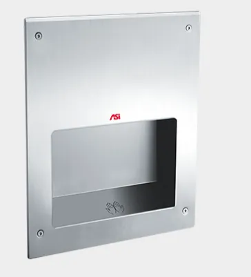 ASI® 0198-MH-1 SAFE-Dri™ 120V, High Speed, Recessed, Anti-Ligature Hand Dryer