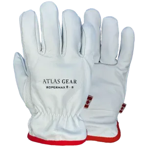 Atlas - 805 - Leather Roper Gloves Ropermax®