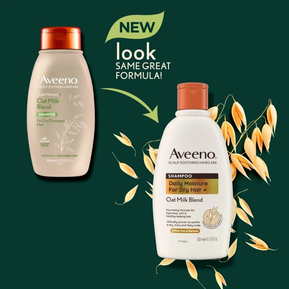 Aveeno Daily Moisture  Oat Milk Blend Shampoo 300ml