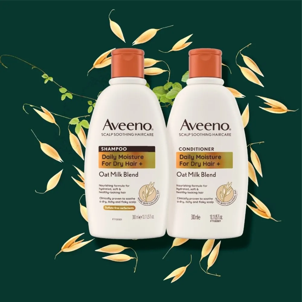 Aveeno Daily Moisture  Oat Milk Blend Shampoo 300ml