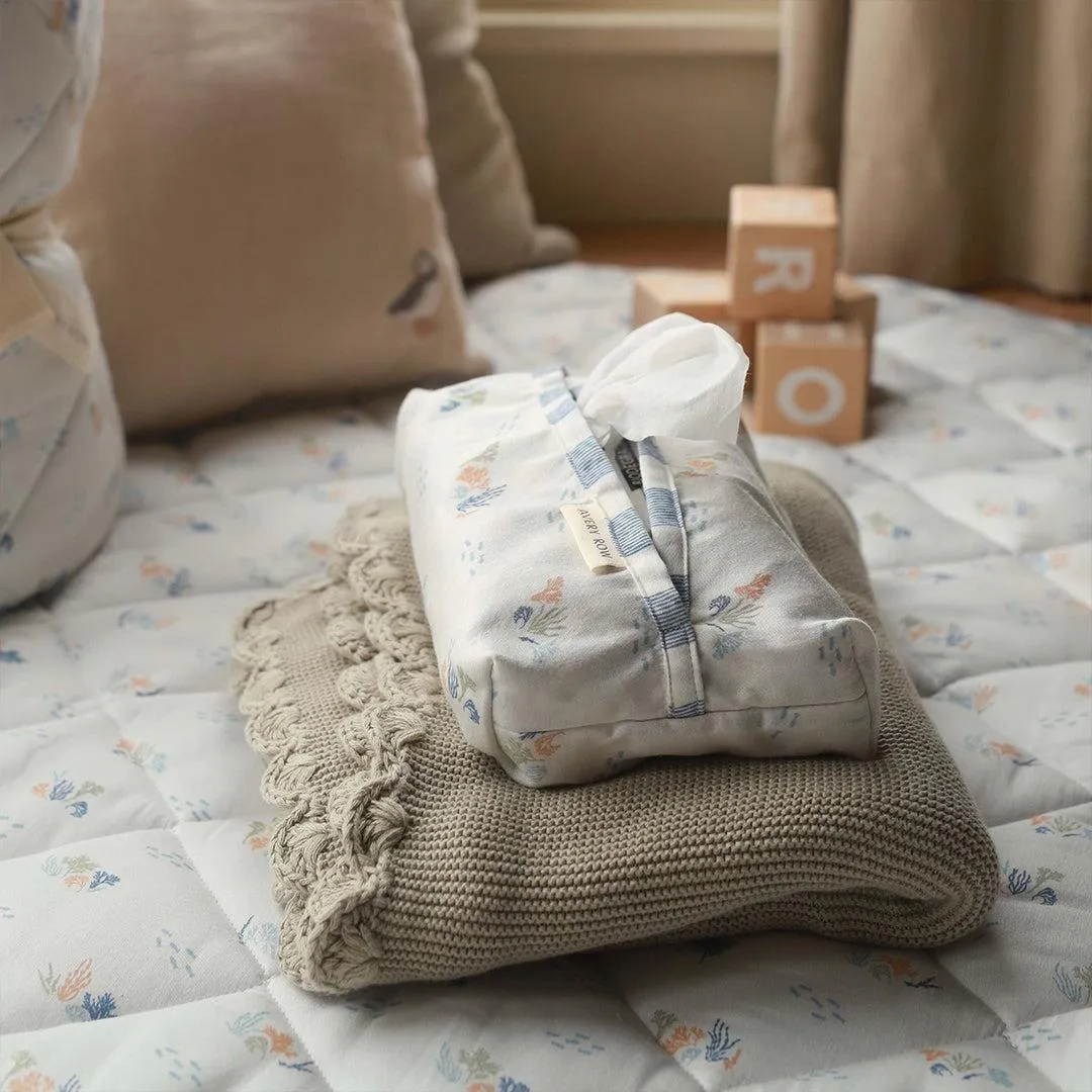 Avery Row Baby Wipes Cover - Coastline