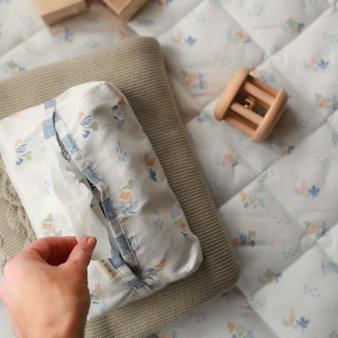 Avery Row Baby Wipes Cover - Coastline