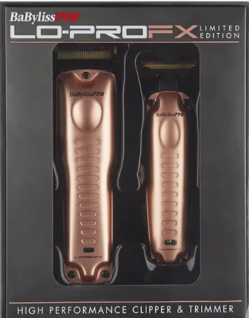 Babyliss LoPro Limited Edition Rose Gold Holiday Pack Limited Edition