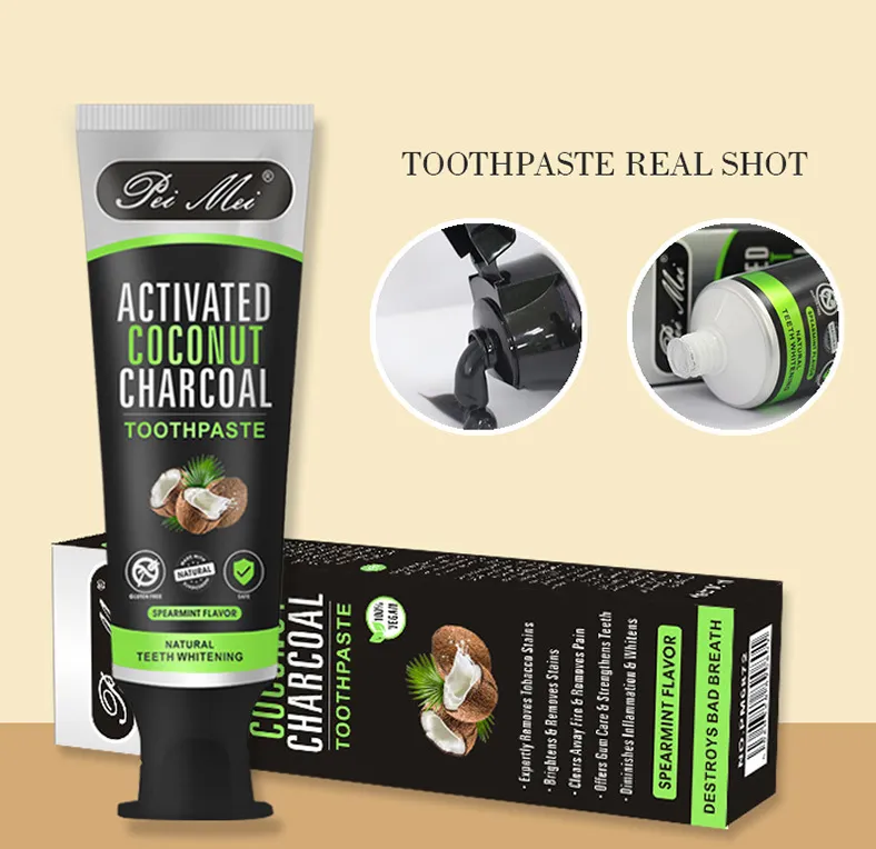 Bamboo charcoal toothpaste