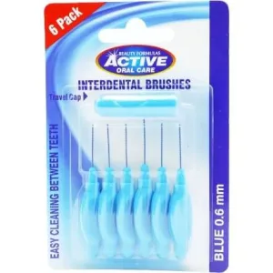 Beauty Formulas Interdental Brushes 0.60mm, 6 Pack