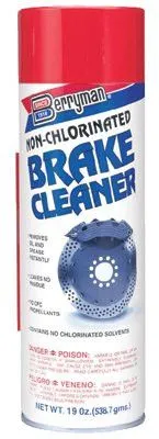 Berryman 2421 Non-Chlorinated Brake Cleaners, 19 oz Aerosol Can (12 Cans)