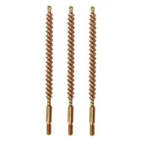 Bronze Bore Brush, Rifle - 17 Caliber, 3 Pack