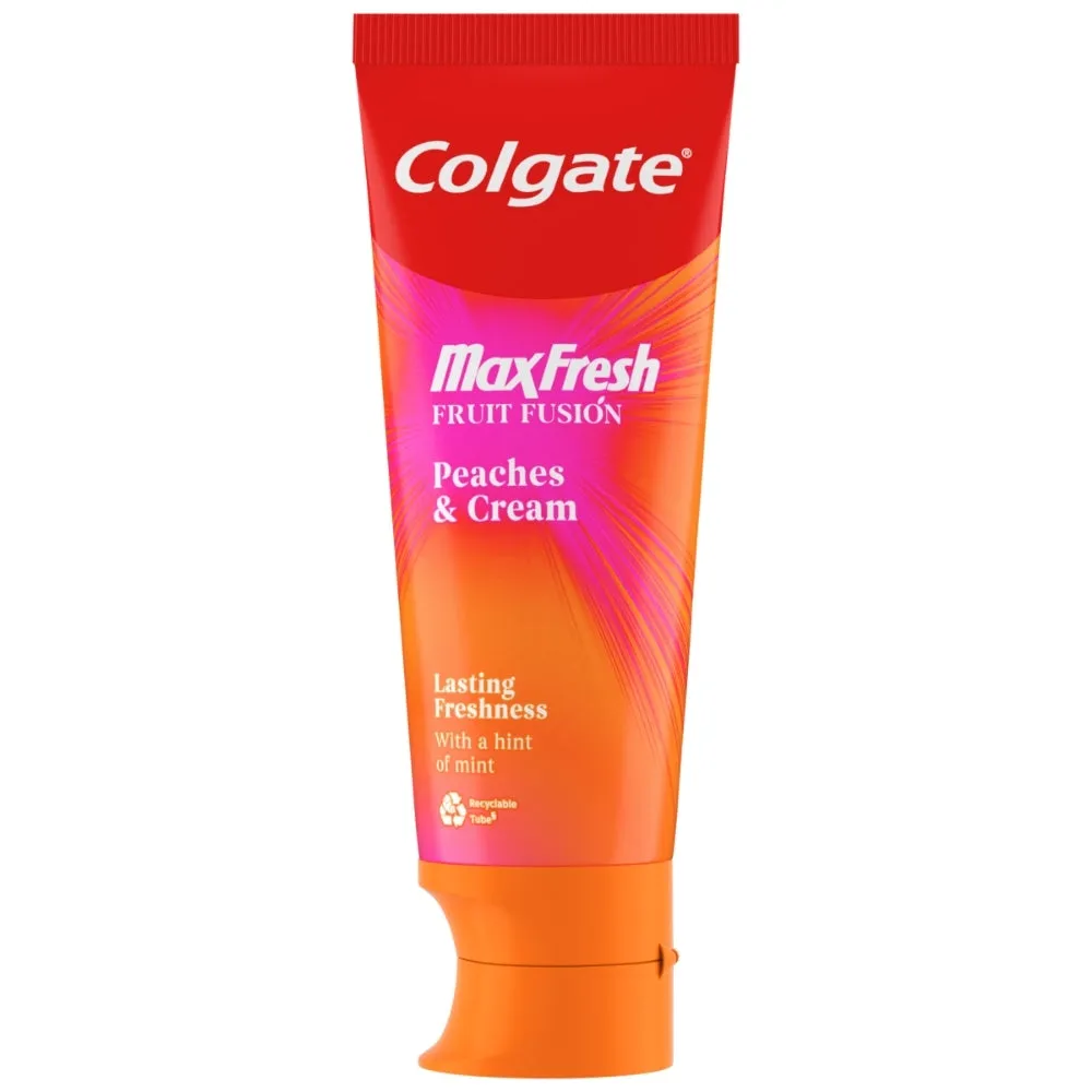 Colgate Max Fresh Fruit Infusion Peaches & Cream Toothpaste 75ml