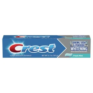 Crest Whitening Baking Soda & Peroxide Freshmint Toothpaste 5.7 oz