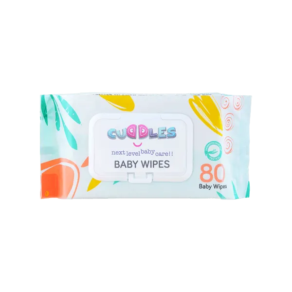 CUDDLES BABY WIPES 80PCS