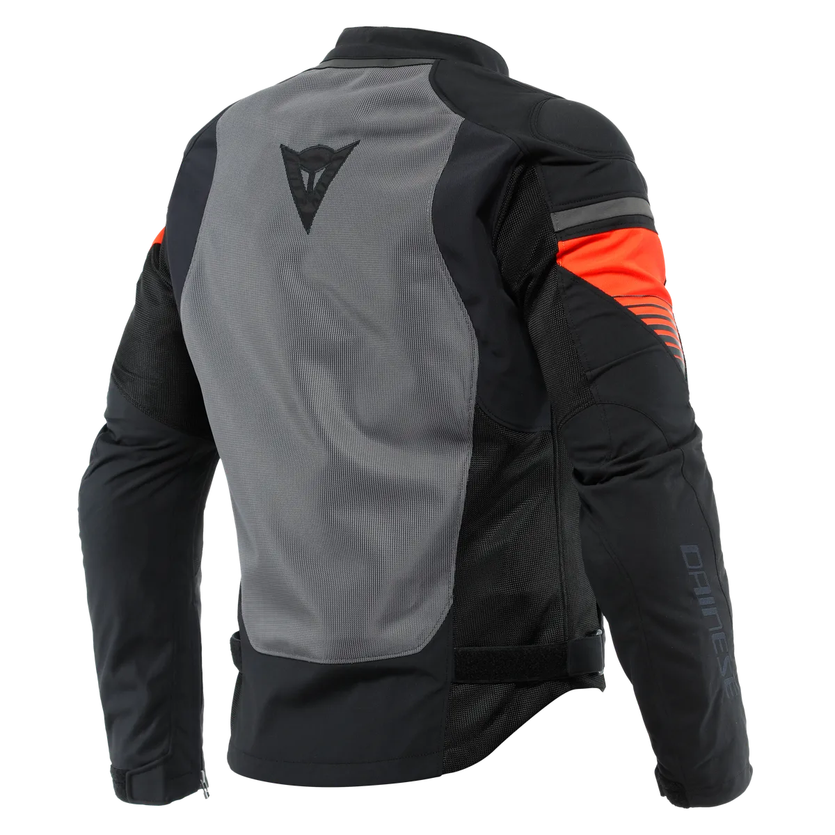 DAINESE AIR FAST TEX BLACK/GRAY/FLURO RED TEXTILE JACKET