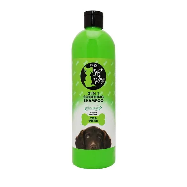 Dr Js Just 4 Dogs Soothing Shampoo 500ml