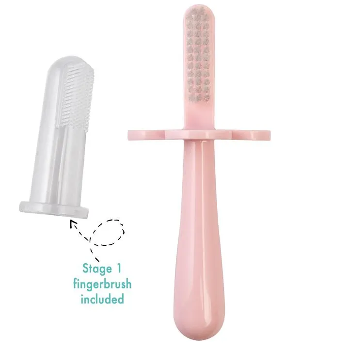 Greabease Pink Double Sided Toothbrush