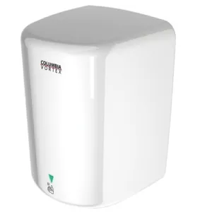 HD-625, COLUMBIA VORTEX (208V-240V) Stamped Steel White Porcelain High Speed Hand Dryer