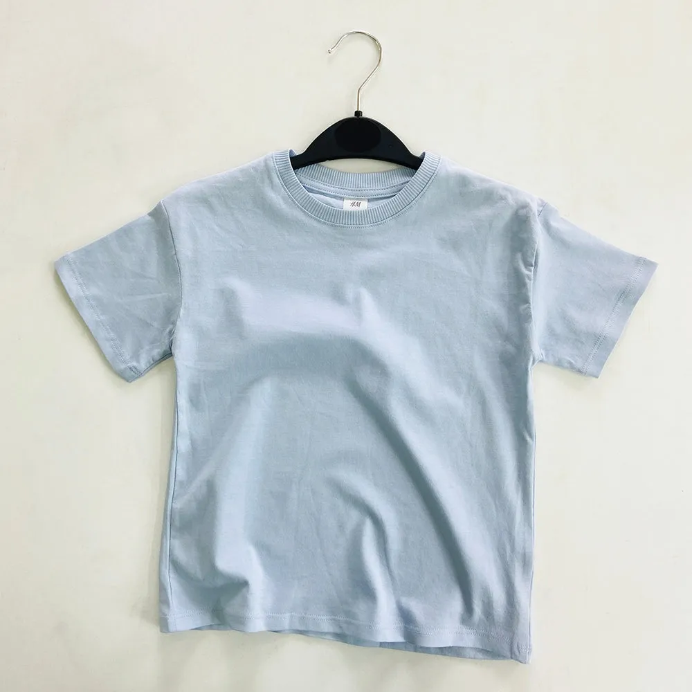 Kids Round Neck Short Sleeve T-shirt