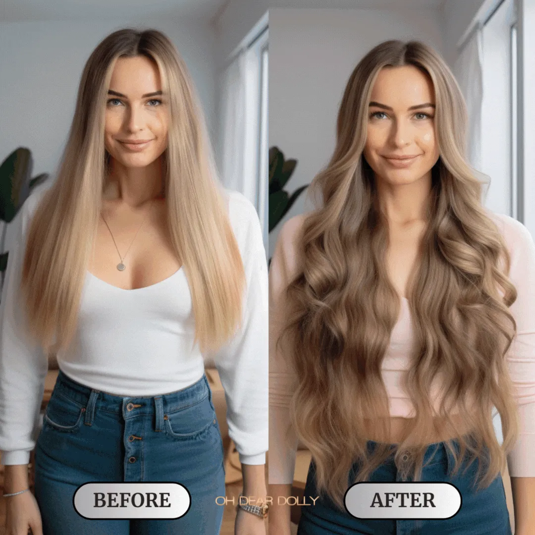 #M9/613 Barcelona Mixed｜Luxury Russian Remy Human Hair, Double Drawn, Tape Extensions