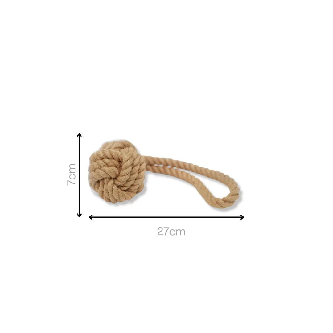 Natural Hemp Tug Rope Ball