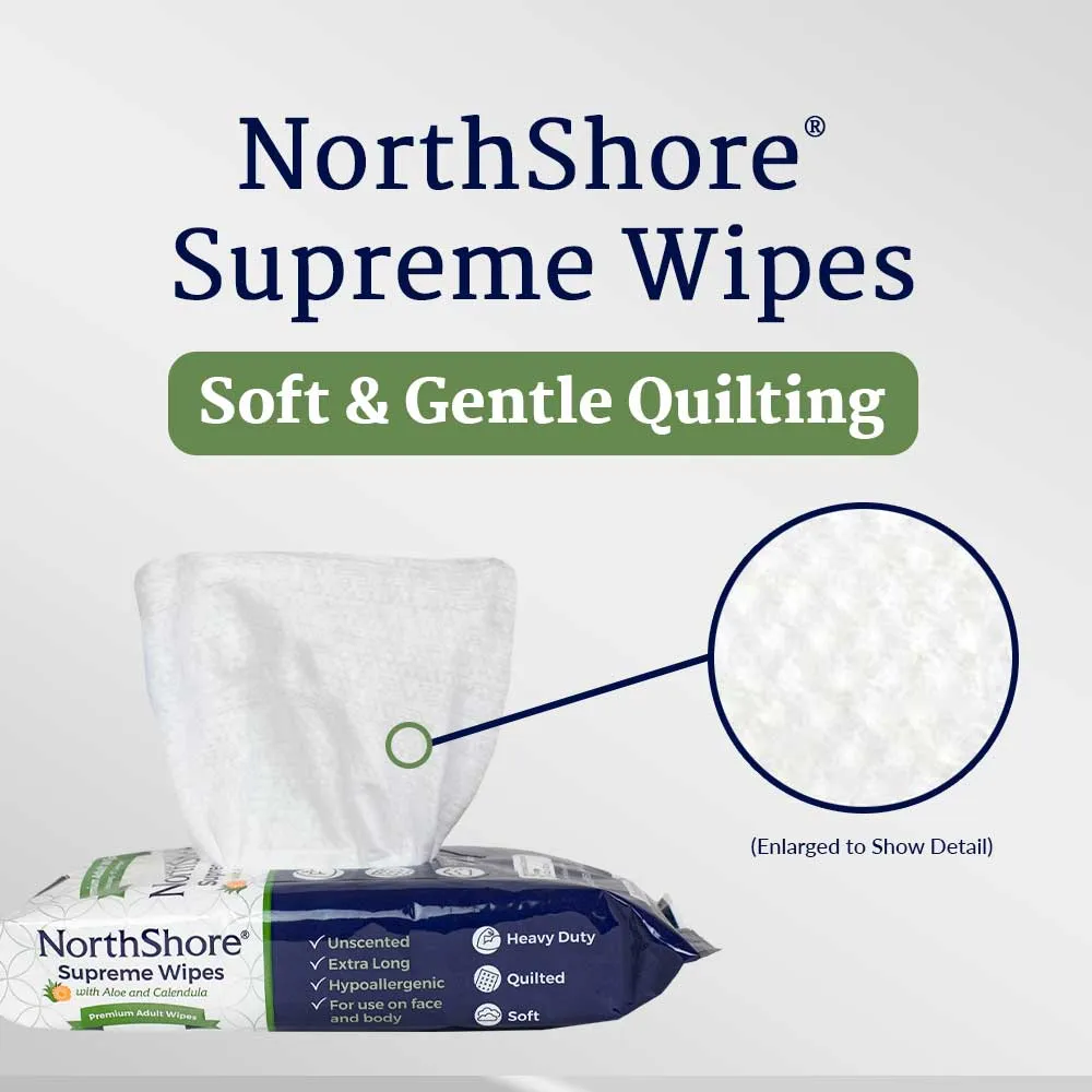 NorthShore Supreme Quilted Wipes