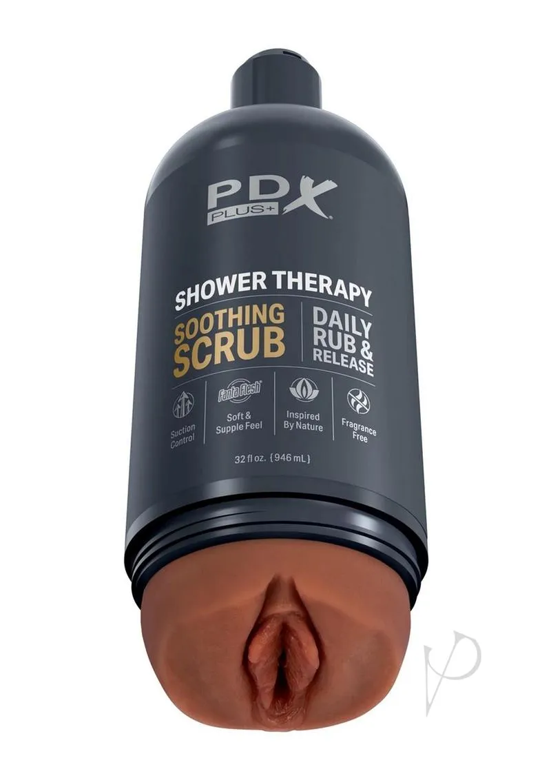 Pdx Shower Therapy Soothing Scrub Brown