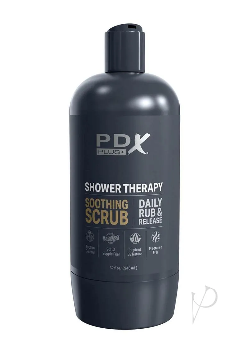 Pdx Shower Therapy Soothing Scrub Brown