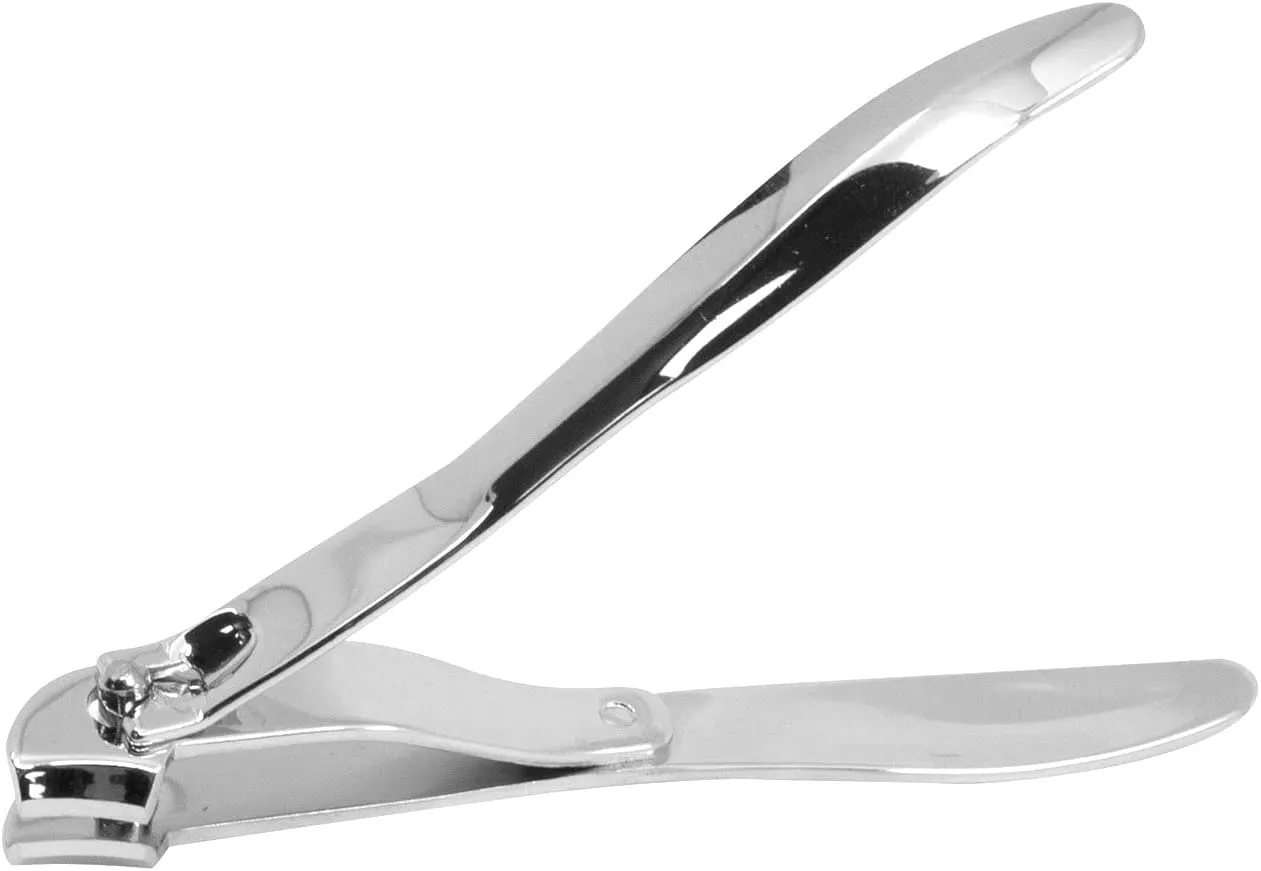 Side Angle Stainless Steel Fingernail or Toenail Side Nail Clipper Cutter