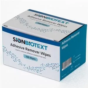 Sion Biotext Adhesive Remover Wipes