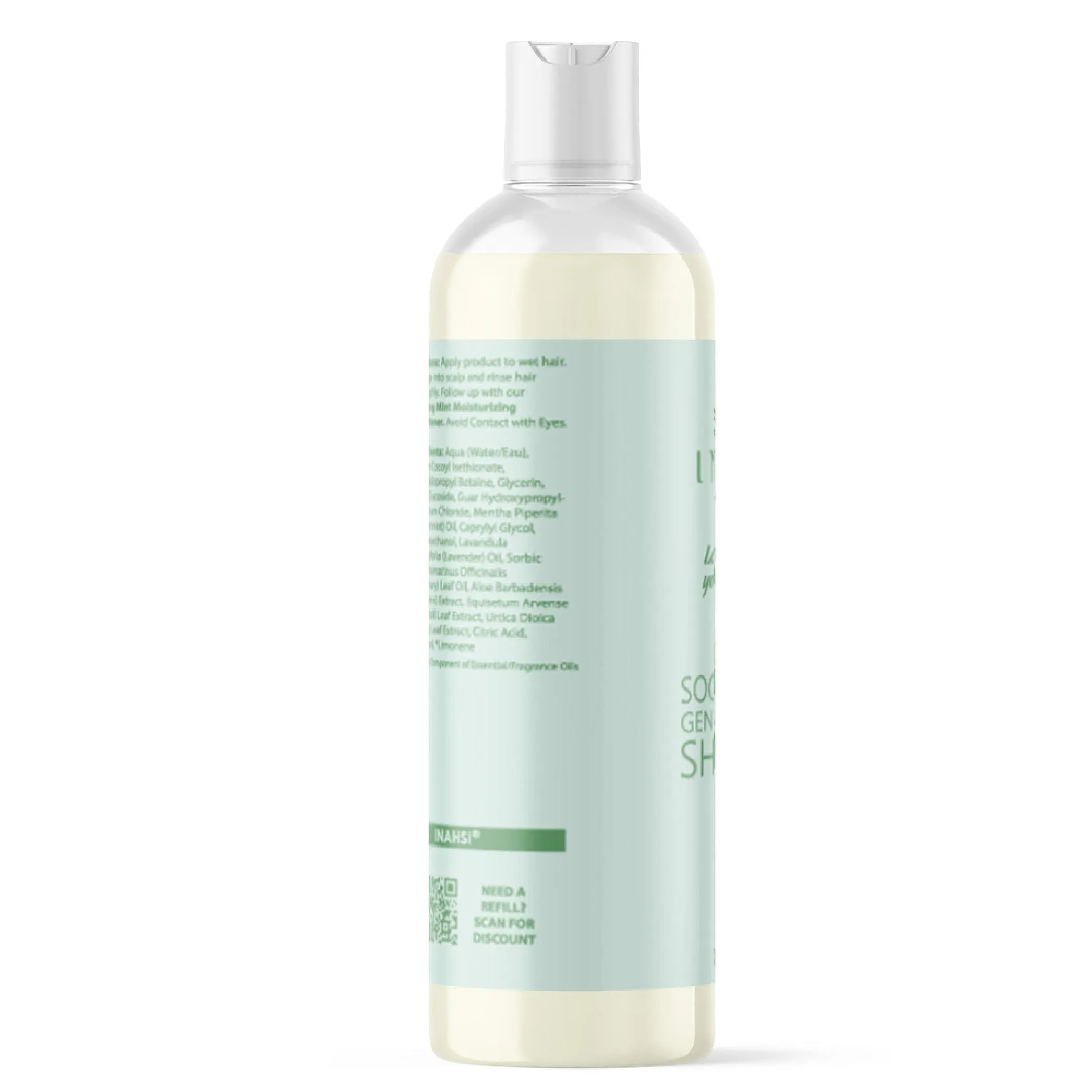 Soothing Mint Gentle Cleansing Shampoo-Salon Pro