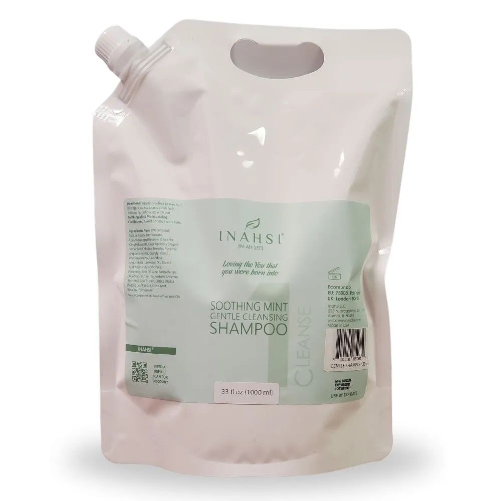 Soothing Mint Gentle Cleansing Shampoo-Salon Pro