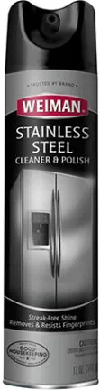 STAINLESS STEEL 12 OZ CLEANER / POLISH AEROSOL