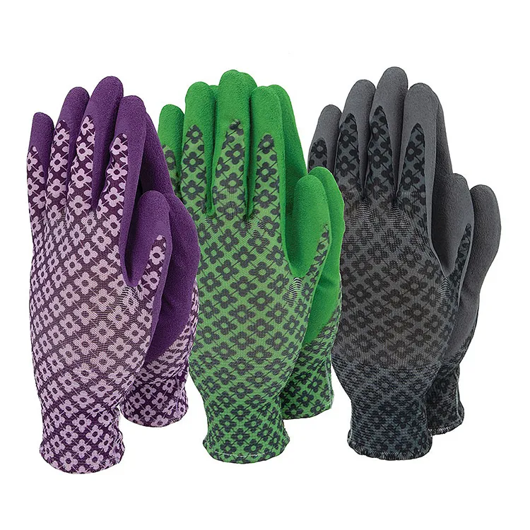 Town & Country Women's Flexigrip Gardening Gloves 3-Pack