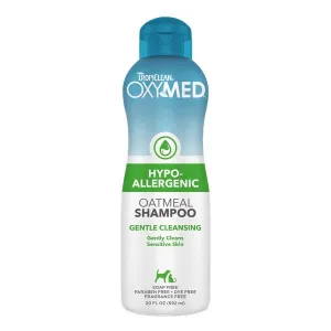 Tropiclean Oxy-Med Hypoallergenic Shampoo for Dogs and Cats 592ml